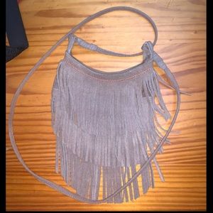American Eagle Fringe cross body bag